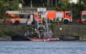 Schiff 1 Koeln in Hoehe der Koelner Zoobruecke P038